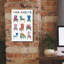 «Norine Mod Chairs Nine Up On Canvas» par Courtney Prahl, reproduction-946823122
