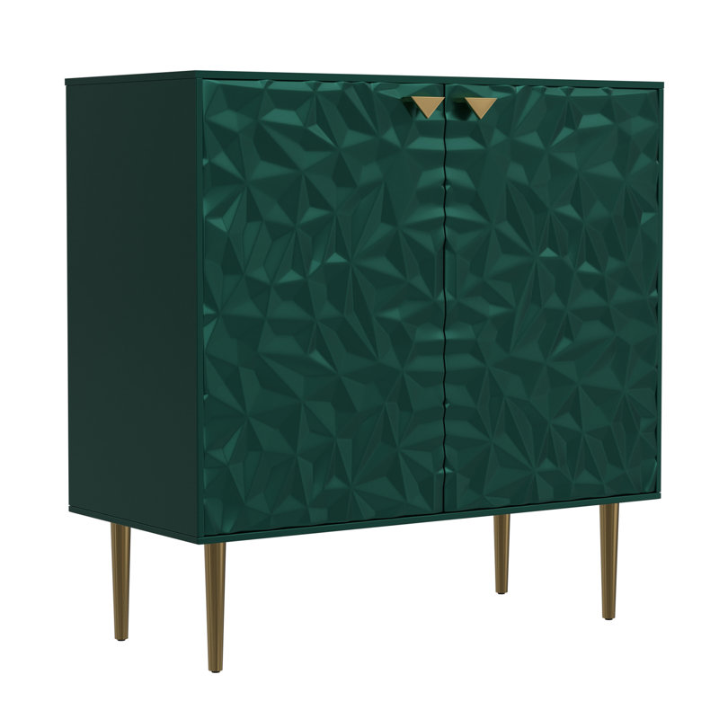 Armoire d'appoint 2 portes Legakis , Vert