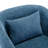 360-Degree Swivel Upholstered Armchair with Accent Pillow-367928024