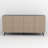 Iysa Black Cabinet with Stylish Beige Door