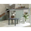 Brigham Extendable Glass Top Metal Base Dining Table-310050953