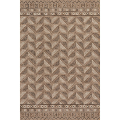 Padma Lakshmi Ooti Geometric Block Wool Rug
