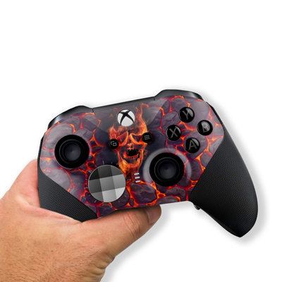 DreamController Skull 2 X-box Elite Controller Series 2 Limited Edition Custom Elite Series 2 Controller for X-box One/Series X/S. Made with Advanced Hydro-Dip Paint Technology (Not Just a Skin)