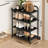 Pull-Out Shoe Rack - Foldable Dust-Proof Shoe Storage Shelf With Easy Assembly