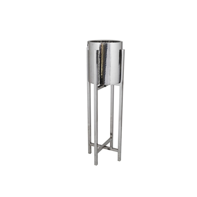 Nocera Wine Cooler and Bucket Stand, 89cm H x 30cm W x 23cm D