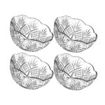 Dublin Crystal Dessert Bowls 3.5oz Set
