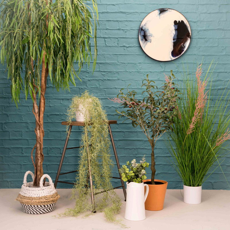 40cm Faux Eucalyptus Plant