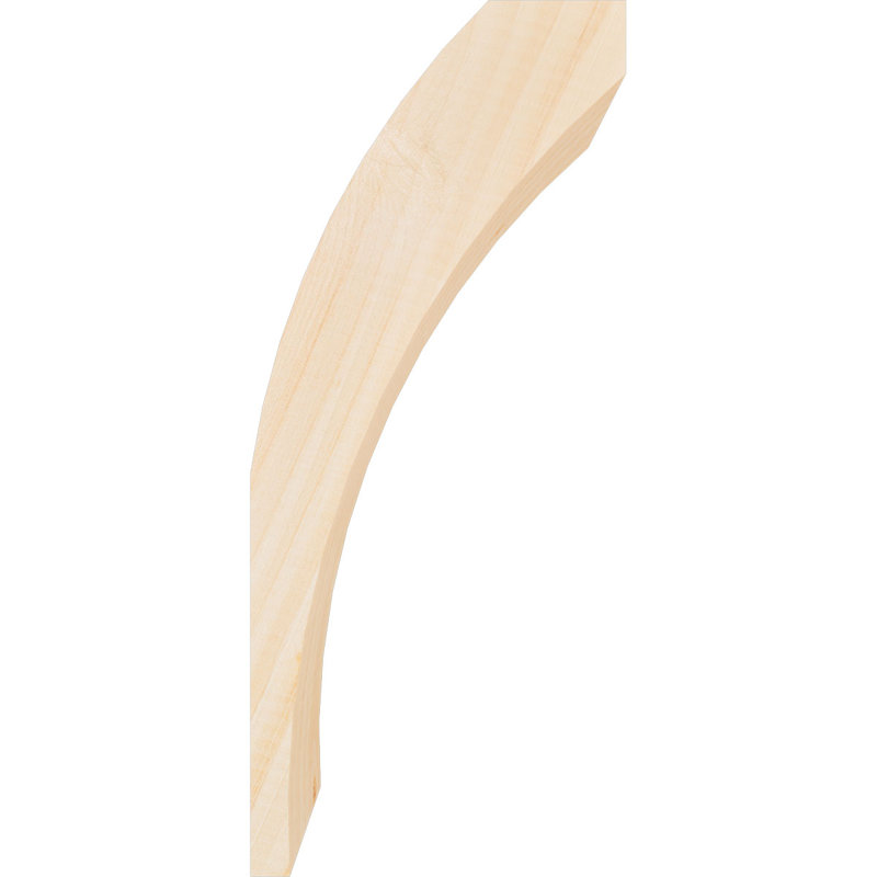 Genouillère Thorton, Sapin Douglas de 3 1/2 po (lisse), 6 po X P 14 po H