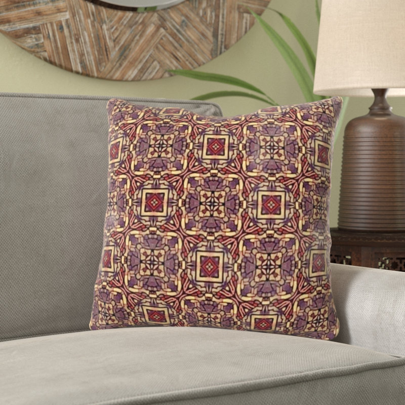 Torzsok Reversible Throw Pillow, Indoor