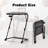 Compact Folding End Table With Built-In Cup Holder, Space-Saving Sofa Side Table For Living Room & Bedroom, Lightweight And Portable Design For Small Spaces
