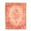 Oriental Area Rug in Coral