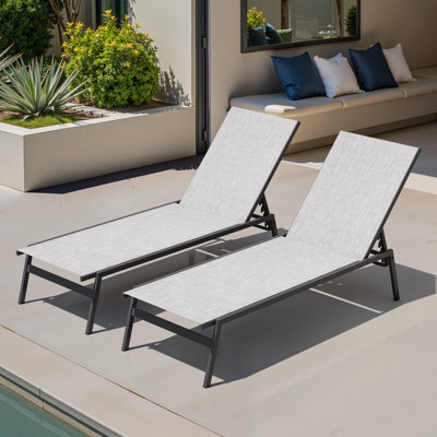 Chaise de salle à manger d'extérieur Jace Boston - Teck fin sablé