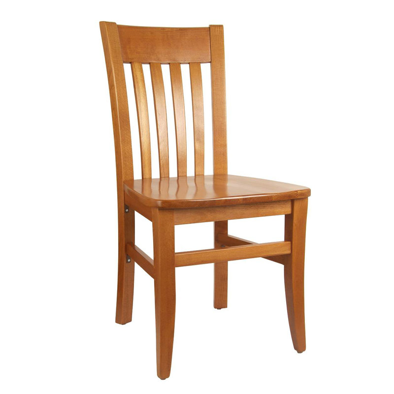 Henson Beech Solid Wood Side Chair, Cherry
