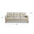 Brycelynn Top Grain Leather Sofa-1323148522