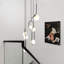Luminaire suspendu à 7 lumières Josy