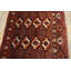 Antique Central Asian Turkmen Allover Tribal Geometric Hand Knotted Wool Rug