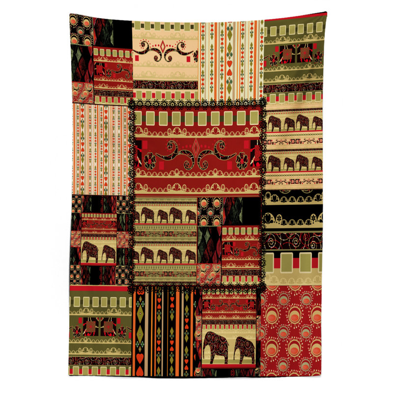 African Tablecloth, 70" x 52"