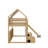 Wooden Loft Bed House-Shaped Frame With A Tent-2110389287-2110389280