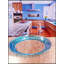 Ensemble de 4 assiettes en acrylique Designer Swirl, 4 assiettes en plastique réutilisables et incassables pour toutes les occasions-1457792326