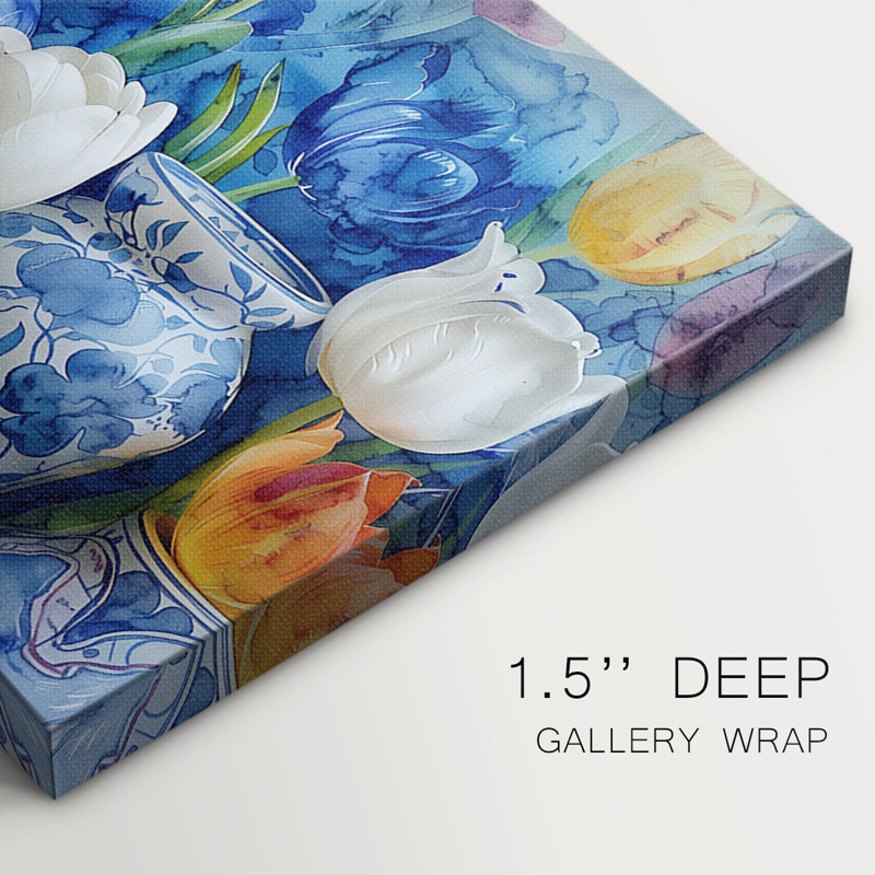 Série Floral-CXVI -Galerie enveloppée Cavas, 40 x 60