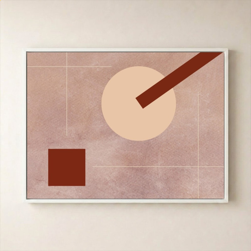Lune moderne par SD graphiques Studio - impression sur toile