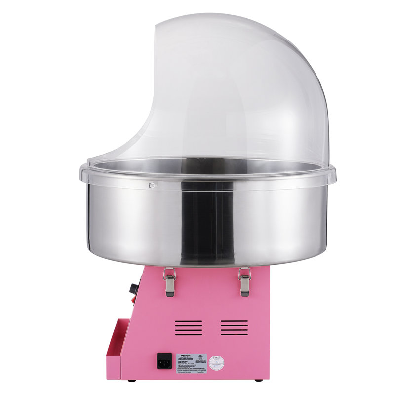 Machine à barbe à papa électrique de 1000 W de couleur rouge VEVOR, Rose