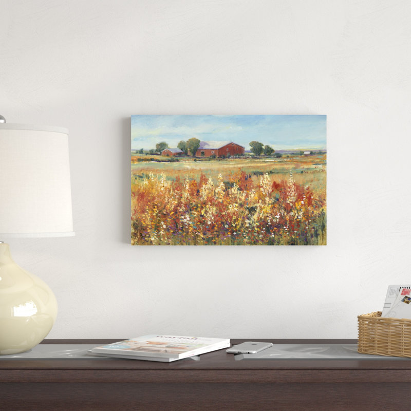 Country View II, H 12 po x l 18 po