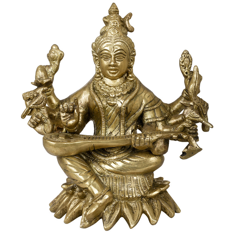 Figurine Huit déesse saraswati