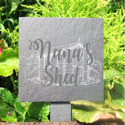 Knollwood Stone Plants & Flowers Garden Sign