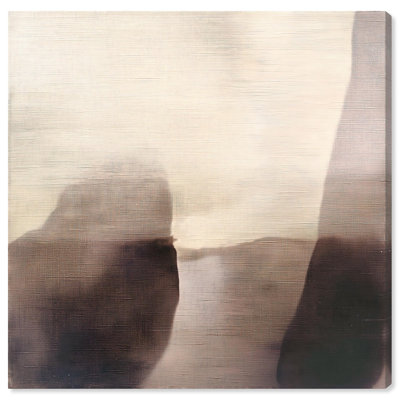 Pale Taupe II Canvas by Art Remedy