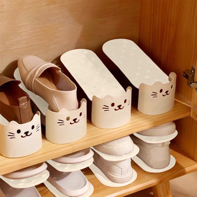 Range-chaussures double couche