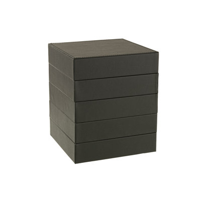 Ainoah Leather Jewellery Box + Drawers