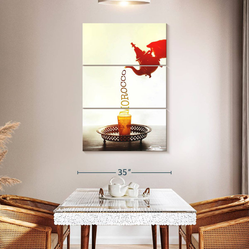 Moroccan Tea, 57" H x 36" W