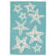 Tapis bleu touffeté à la main Vogt-22802982