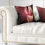 Rose fleur fractale - coussin imprimé abstrait-30617733-30617737