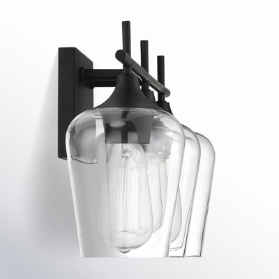 Breena Dimmable Vanity Light in Black