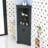 Freestanding Corner Bathroom Storage Cabinet with Open Shelf and Enclosed Storage-1498332832