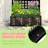 Metal Raised Garden Bed with Trellis, Garden Box for Vegetables and Flowers, Trellis Planter Box for Climbing Plants and Vines, Galvanized Raised Garden Bed, 72"x35" Black-748889375-748889372