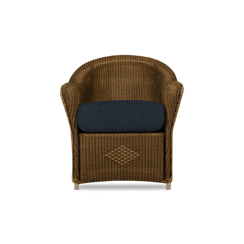 Reflections Outdoor Dining Armchair, Bark, Demo Stone