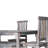 Dorffman Solid Wood Solid Wood Top Four Leg Dining Set-1899575918