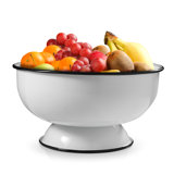 Gracie Oaks Mytrell Enamelware Serving Bowl