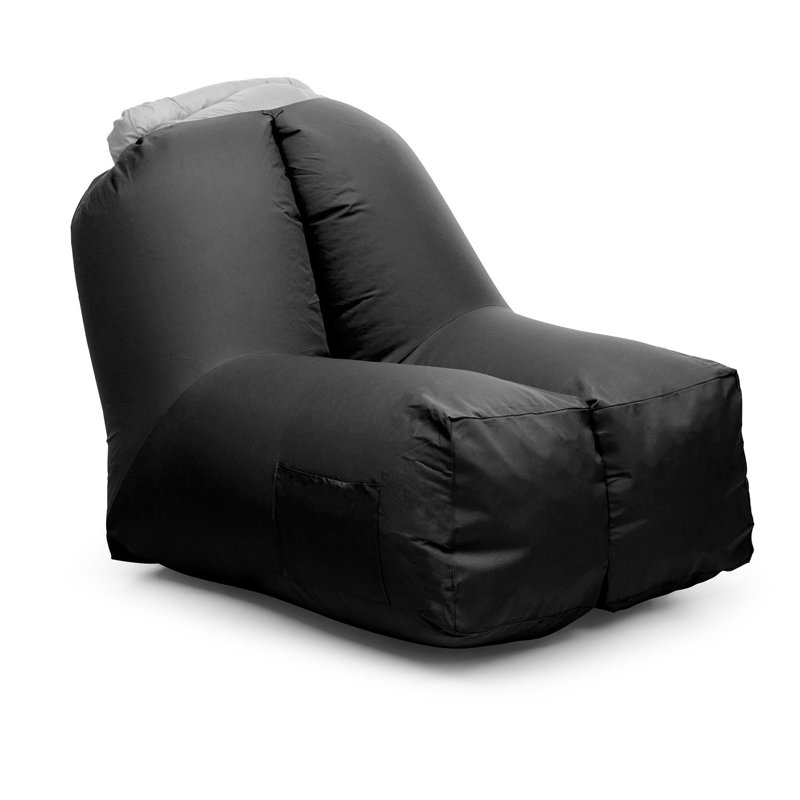 80cm Wide Inflatable Chair, Black