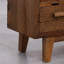 Armoire console en bois d'orme massif