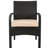 4 Pc Chat - Brown Pe Outdoor Delight. Comprising , 2 Chairs, And Table. With Iron. Tan Cushion Covers. Assembly Required. Dimensions: 27.03D X 44.77W 31.11H In, Chairs 22.50W Table 18.25D 31.11W-35517480