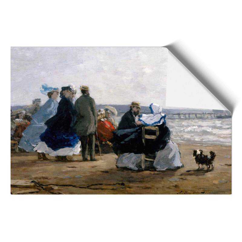 Beaulieu by Eugene Boudin - Frameless Print, 21cm H x 30cm W x 0.1cm D