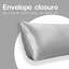 Housse de coussin en satin satiné-102556301