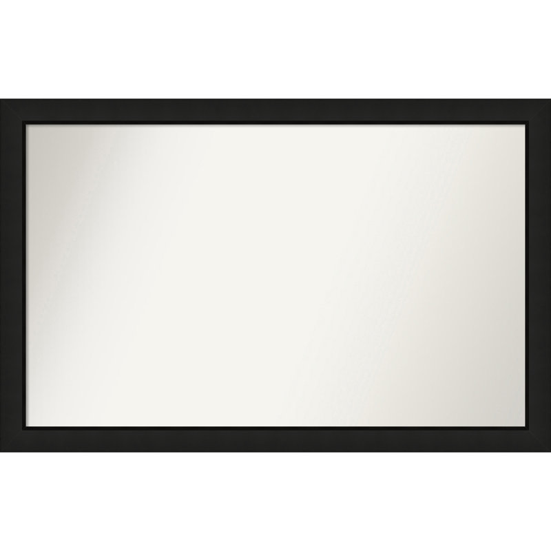 Phil Solid Wood Wall Mirror, Rectangle, 25.25" x 39.25"