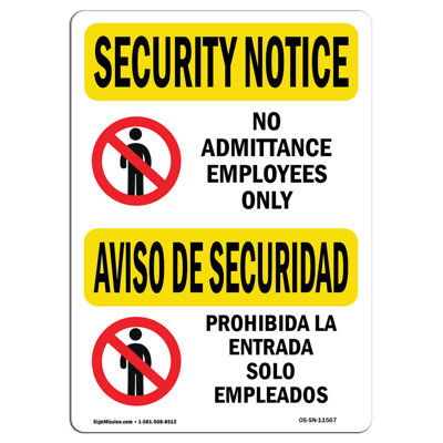 Panneau de sécurité Osha