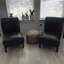 Lennon KD Slipper Chair with Smooth Bonded Leather and Protective Feet for Easy Assembly and Modern Elegance