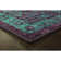 Tapis oriental bleu sarcelle / mauve Eual